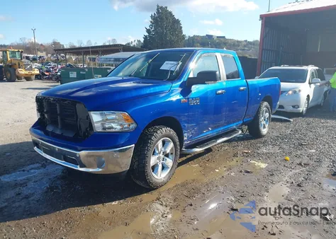 2016 Ram 1500 Big Horn из США, поврежденный, VIN 1C6RR7GT8GS223320